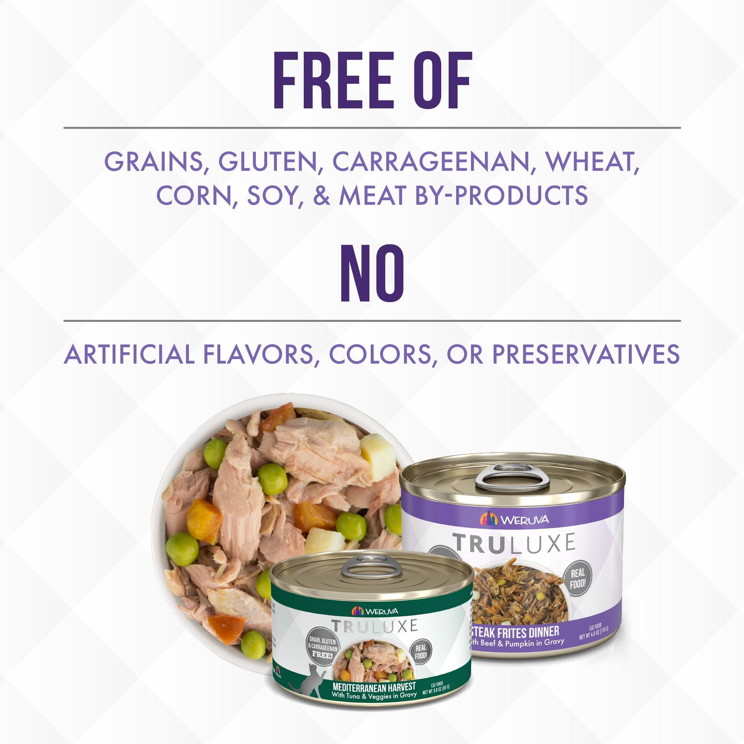 Weruva Truluxe Cat Food, Quick 'N Quirky with Chicken & Turkey in Gravy, 3Oz Can