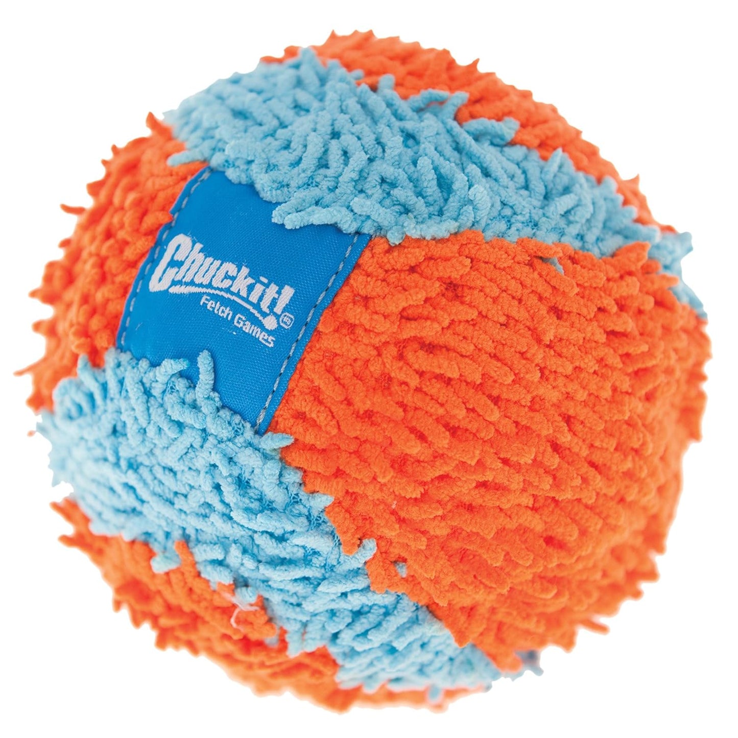 Chuckit! Flying Squirrel Fetch Dog Toy - Size Medium (9.5") - Orange & Blue for Medium Dog Breeds & Fetch Ball Dog Toy (4.75 Inch)