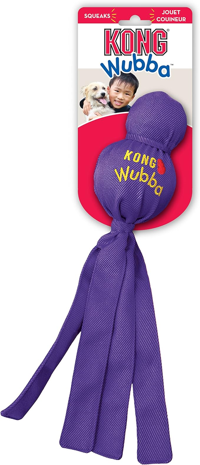 Kong wubba dog toy