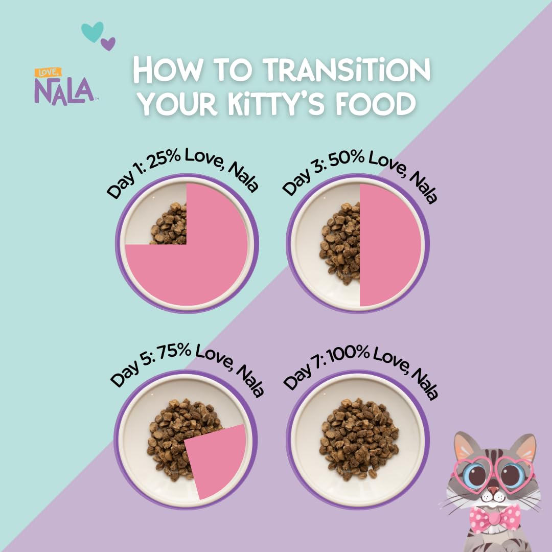 LOVE Nala Chicken Air Dried Cat Food - Complete & Balanced Cat Food for All Life Stages - 1 Bag - 1 lb - dry cat food - 810113200521