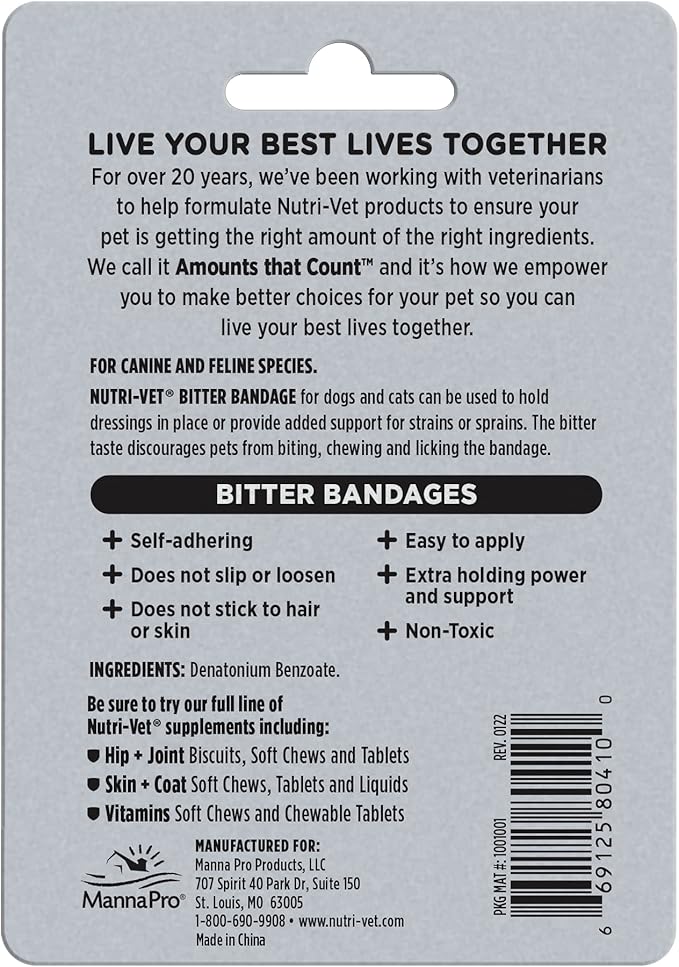 Nutrivet bitter bandage