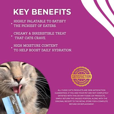 Tuna and chicken variety pack 50 tubes fussie cat