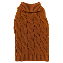 Fashion pet caramel sweater medium