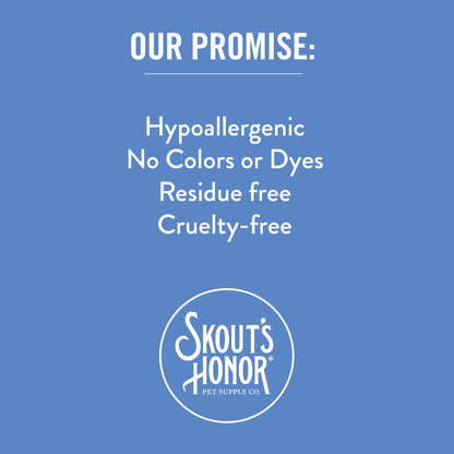 SKOUT'S HONOR Pet Grooming Wipes for Dogs and Cats - Deodorizing, Plant-Based, Biodegradable, Fragrance-Free - for Paws, Faces, Skin Folds & Bums, 80 Count