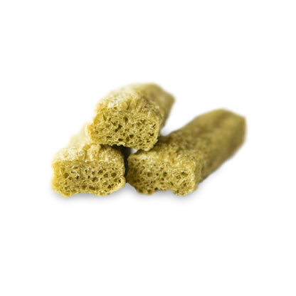 Himalayan Dog Chew Happy Teeth Spinach Dental Chews - Dog Teeth Cleaning, Dental Treats for Dogs, 100% Natural, Digestible, Removes Plaque and Tartar, Gluten, Soy, Lactose Free, 30 Day Supply