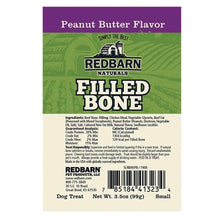 Redbarn Peanut Butter Flavor Naturals Filled Bone Dog Chew small