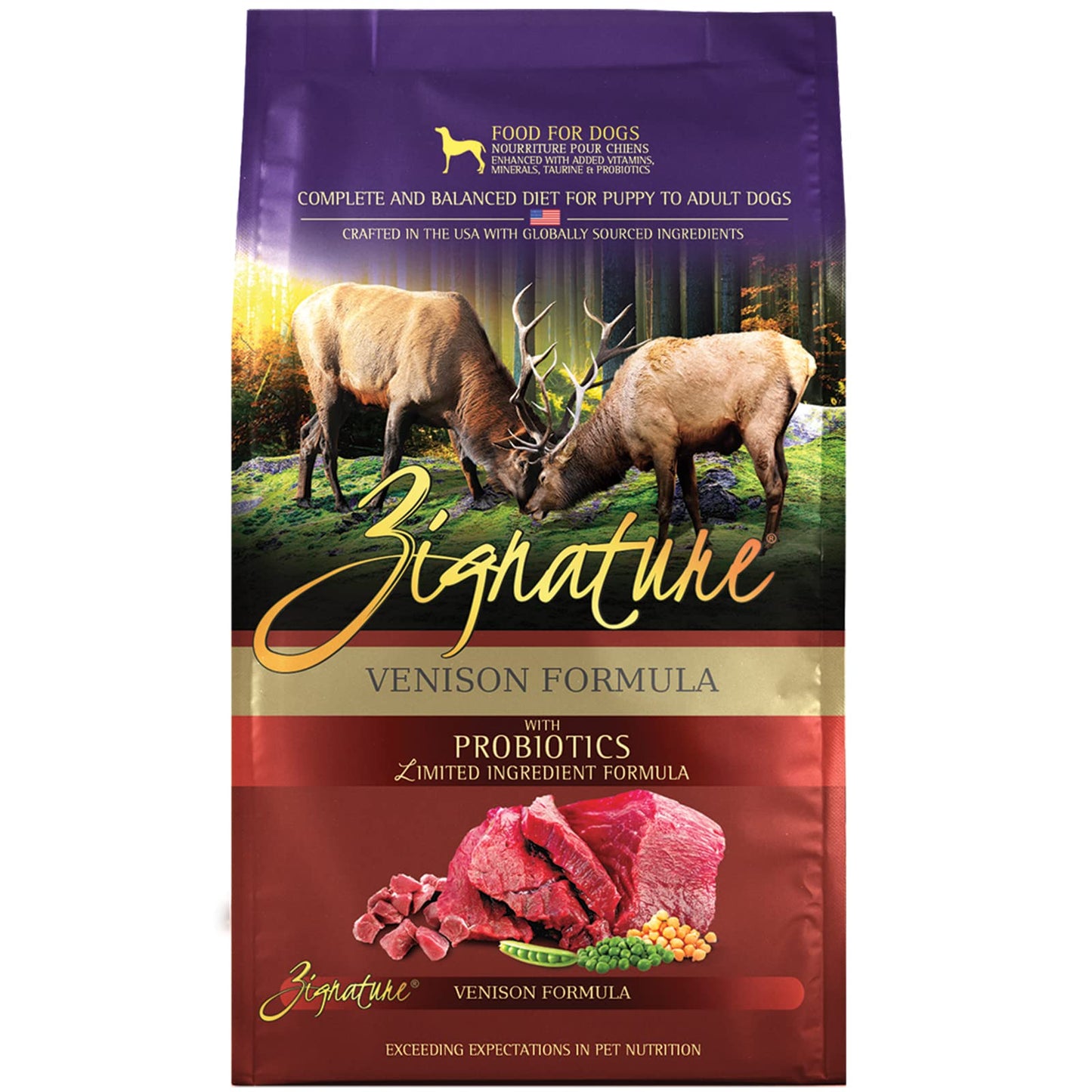 Zignature Venison Limited Ingredient Formula Dry Dog Food 4lb