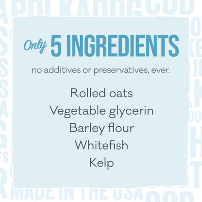 Polkadog Whitefish & Kelp Wonder Nuggets Dog Treats – All-Natural Pet Training Treats for Dogs – Healthy, Handmade Puppy Snacks – Bite-Sized, Soft, Chewy Treats for Pets – 10 oz