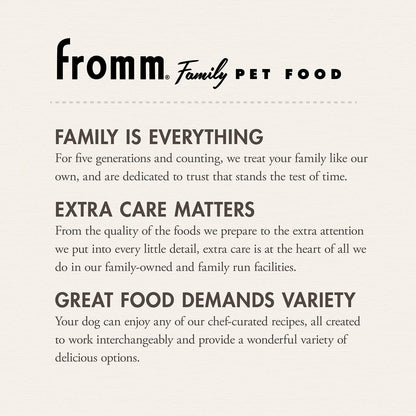 Fromm duckenpfeffer recipe dog food 4lb