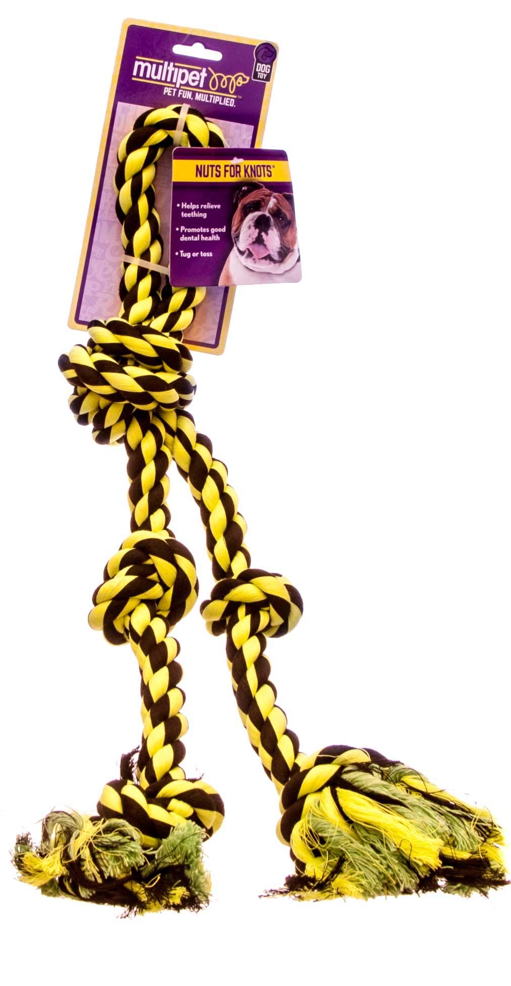 3M MULTIPET International 29517 Nuts for Knots Rope Tug, 15"
