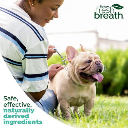TropiClean Fresh Breath Finger Toothbrushes for Dogs & Puppies | Gentle Soft Toothbrush Alternative for Easy Teeth Cleaning