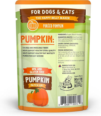 Weruva pumpkin patch up puréed pumpkin for cats and dogs