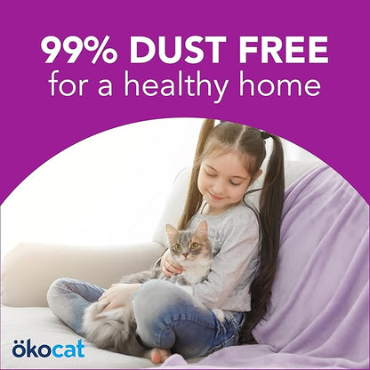 Okocat Super Soft Clumping Wood Delicate Paws Cat Litter, 14.8 lbs.