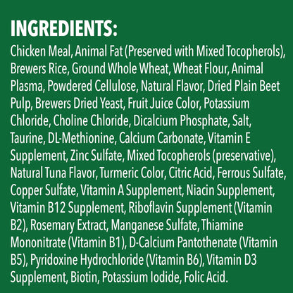 Greenies Feline Smartbites Healthy Indoor Natural Treats for Cats, Tuna Flavor, 2.1 oz. Pouch