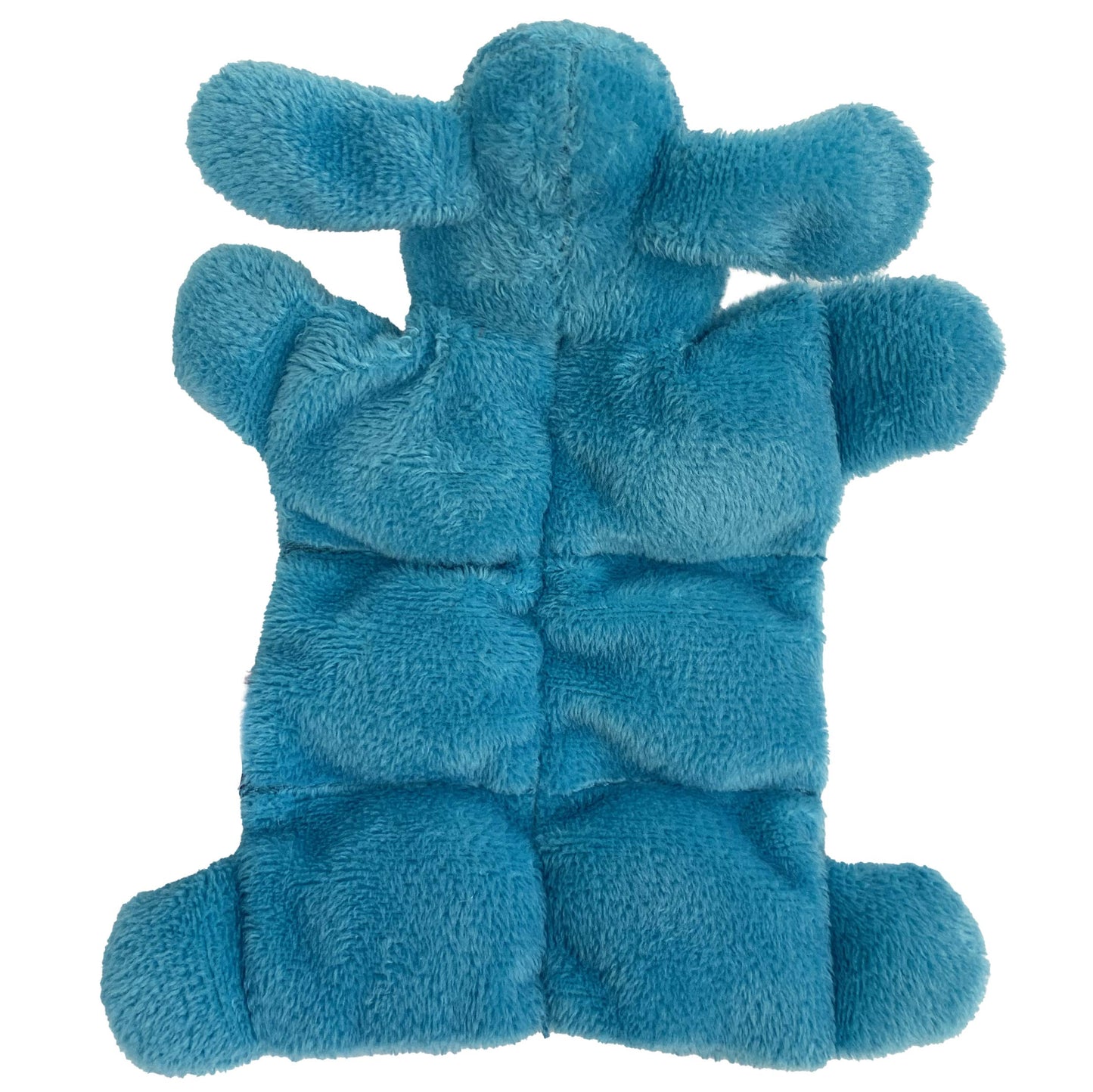 Multipet Loofa Squeaker Mat 6" Dog Toy