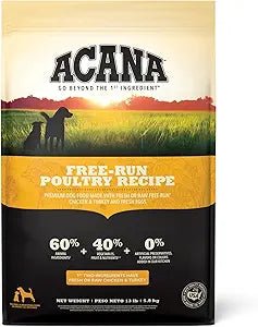 Acana free run poultry recipe 13lb