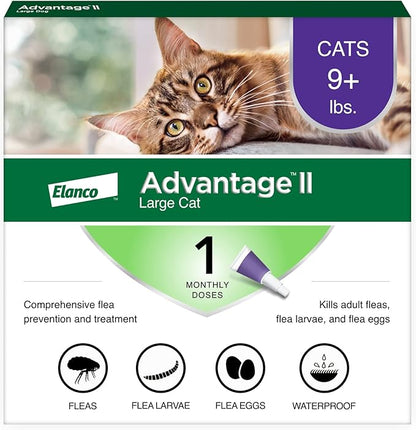 Advantage large cat ll flee prevention and treatment 1 monthly dose