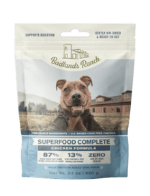 Badlands ranch chicken superfood 11.5oz air dried