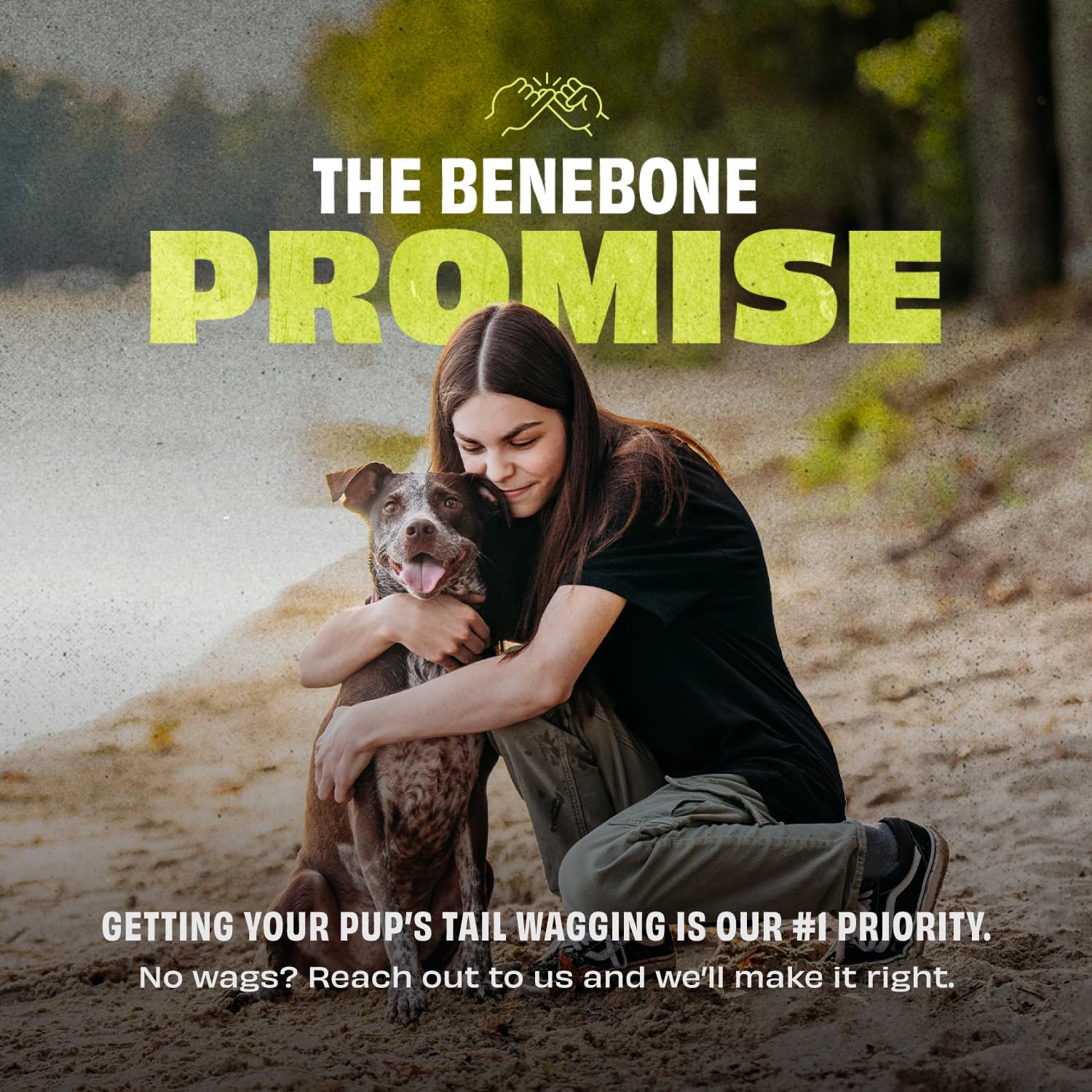 Benebone bounce pawbler dog toy
