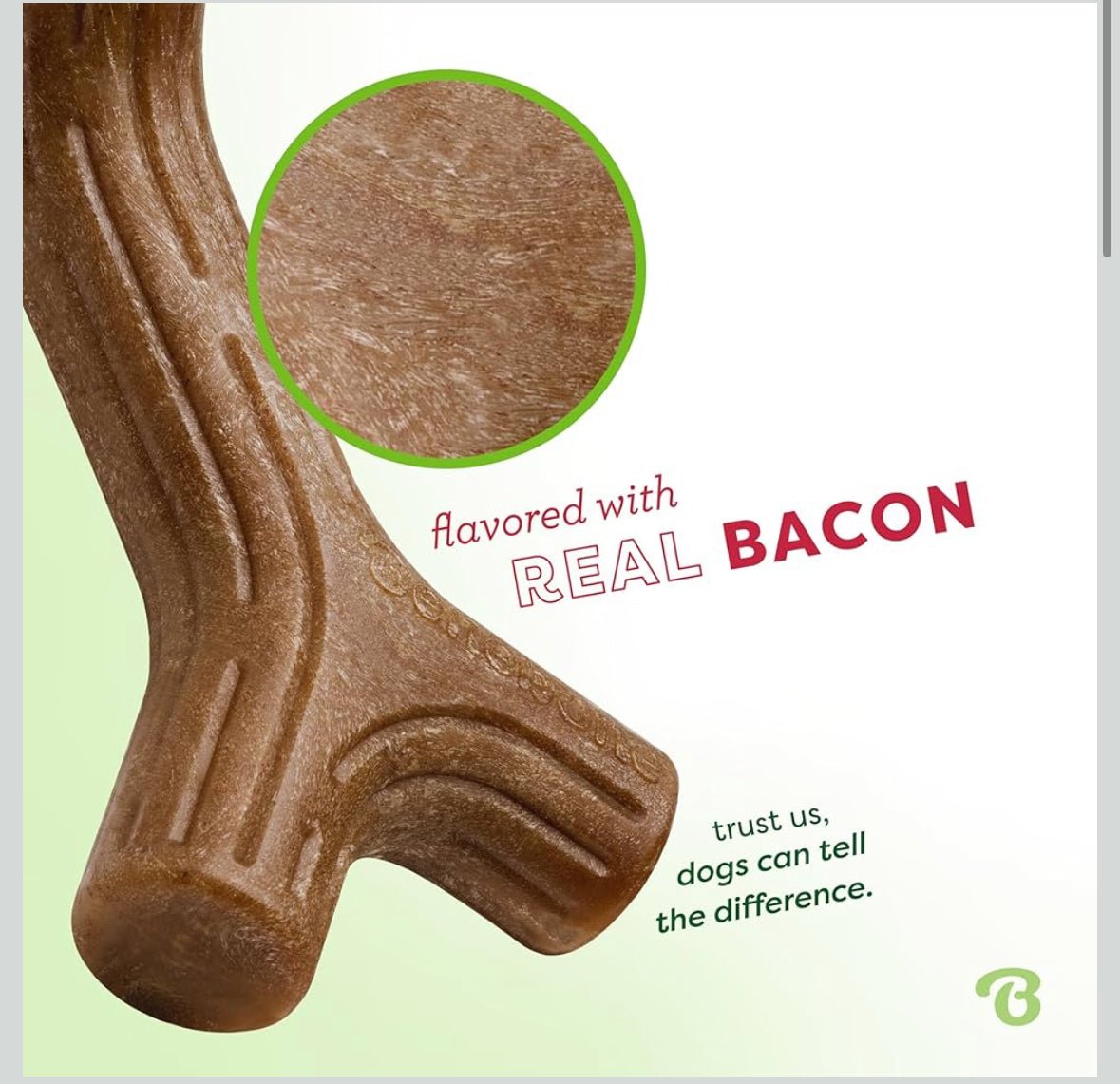 Benebone small bacon stick small