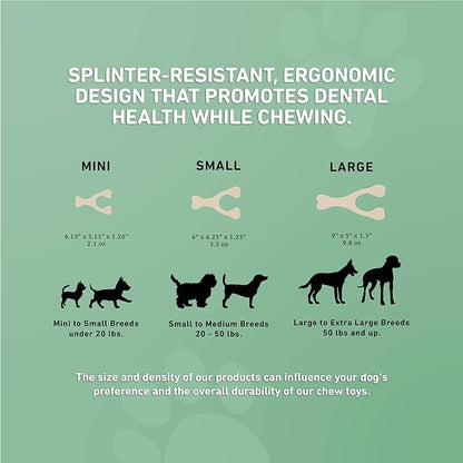 Better bone medium beef edible teething toy