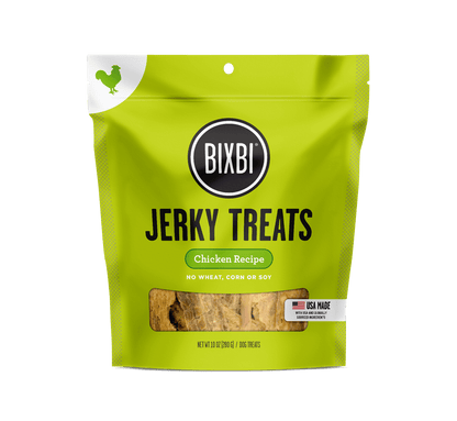 Bixbi jerky treats chicken recipe 10oz jerky dog treats