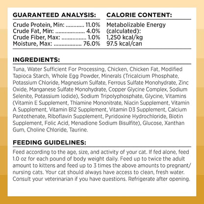 Bixbi rawbble tuna recipe wild caught tuna pate grain free wild caught canned cat food 3oz