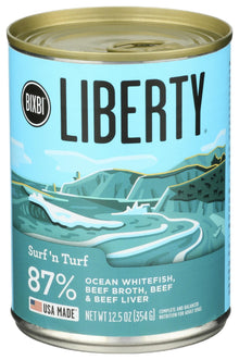 BIXBI Surf 'n Turf Wet Dog Food, 12.5 OZ