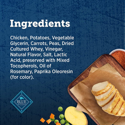 Blue buffalo dog treats true chews chicken pot pie recipe 12 oz