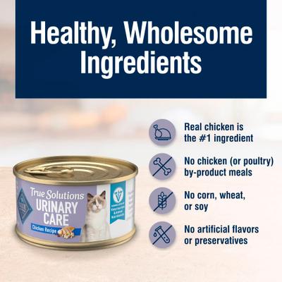Blue buffalo urinary care canned cat food 3oz