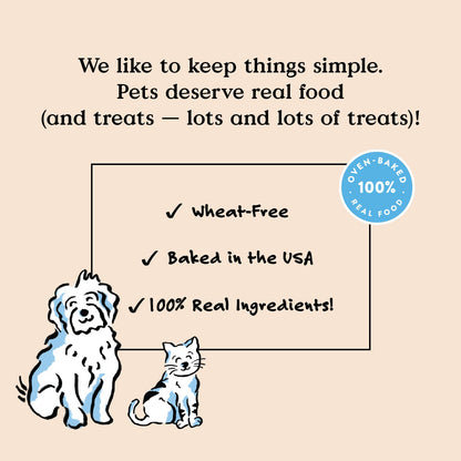Bocce's Bakery Mud Pie Oh My Training Treats for Dogs, Wheat - Free Dog Treats, Made with Real Ingredients, Baked in The USA, All - Natural & Low Calorie Training Bites, PB, Carob, & Vanilla Recipe, 6 oz
