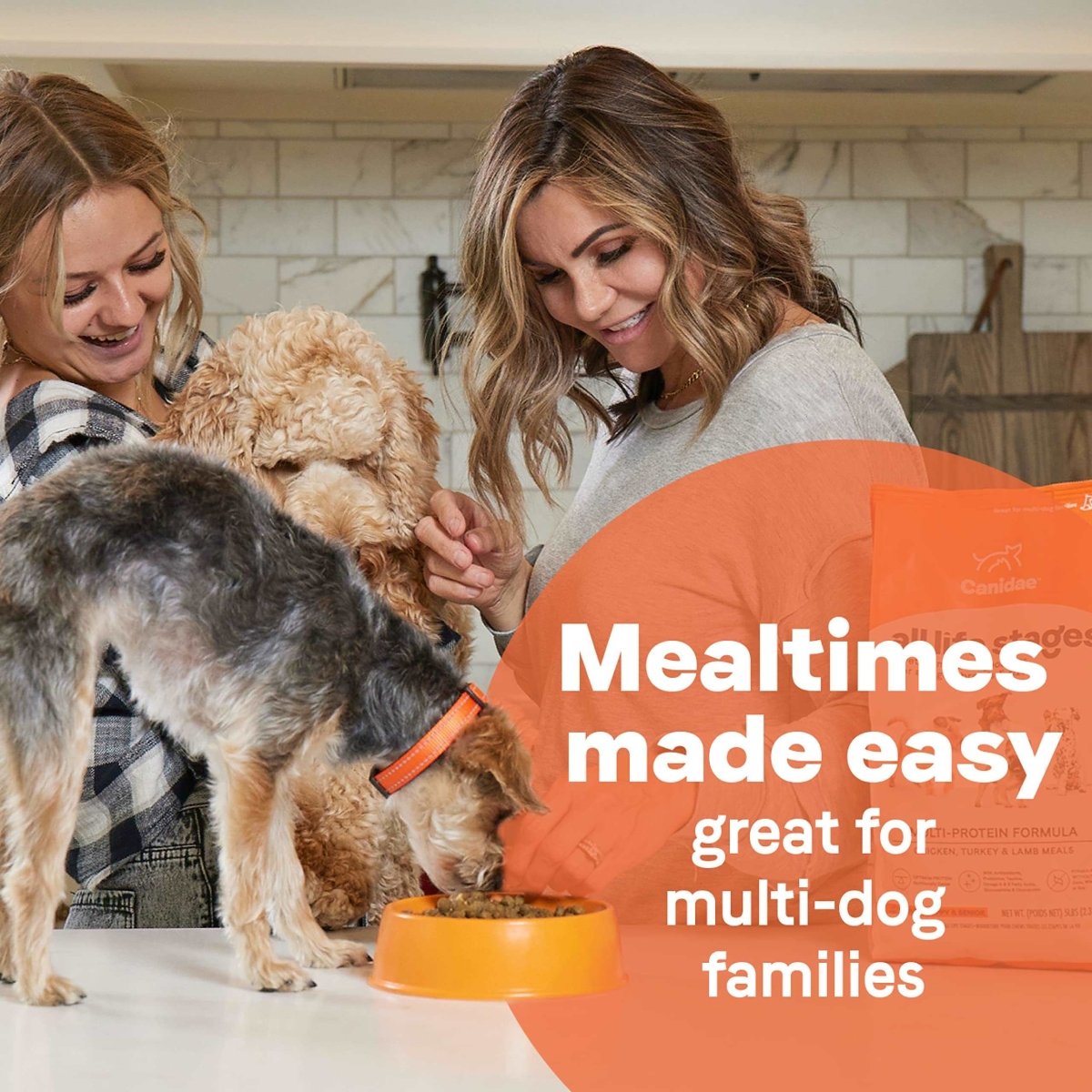 Canidae All Life Stages Premium Dry Dog Food for All Breeds, All Ages, Chicken Meal & Rice Recipe, 27 lbs. - 640461011308