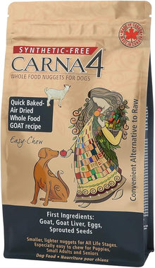 Carna 4 quick backed air dried dog food - goat 5 lb