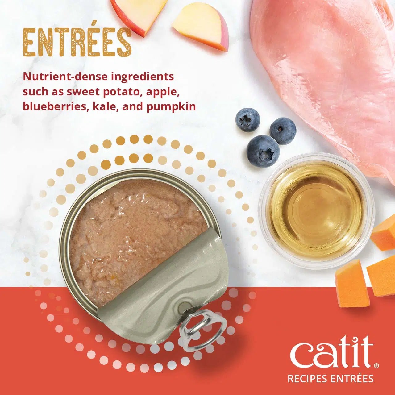 Catit weight control chicken entree 3oz wet food