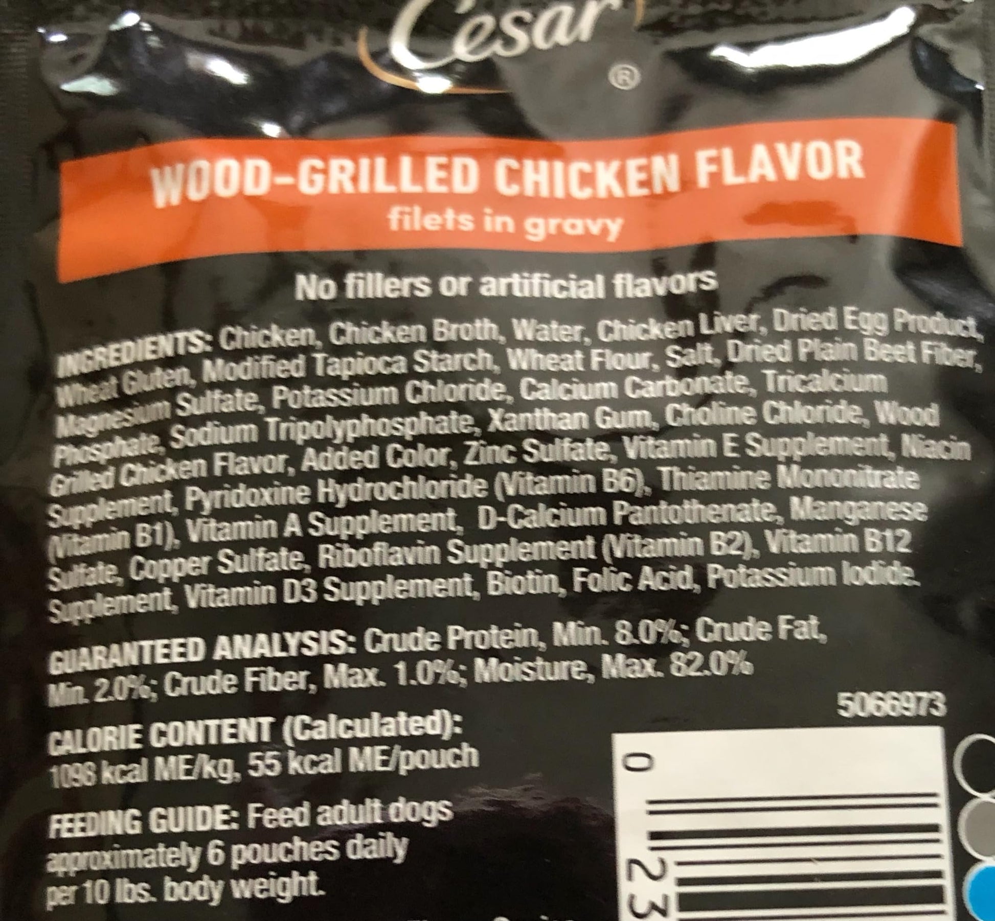 Cesar Canine Cuisine Single Pouch Variety 1.76Oz Each