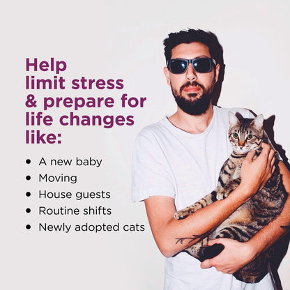 Comfort Zone 1 Refill Cat Calming Pheromone Diffuser Refill (30 Days) for a Calm Home | Veterinarian Recommended | De - Stress Your Cat and Reduce Spraying, Scratching, & Other Problematic Behaviors - 039079003537