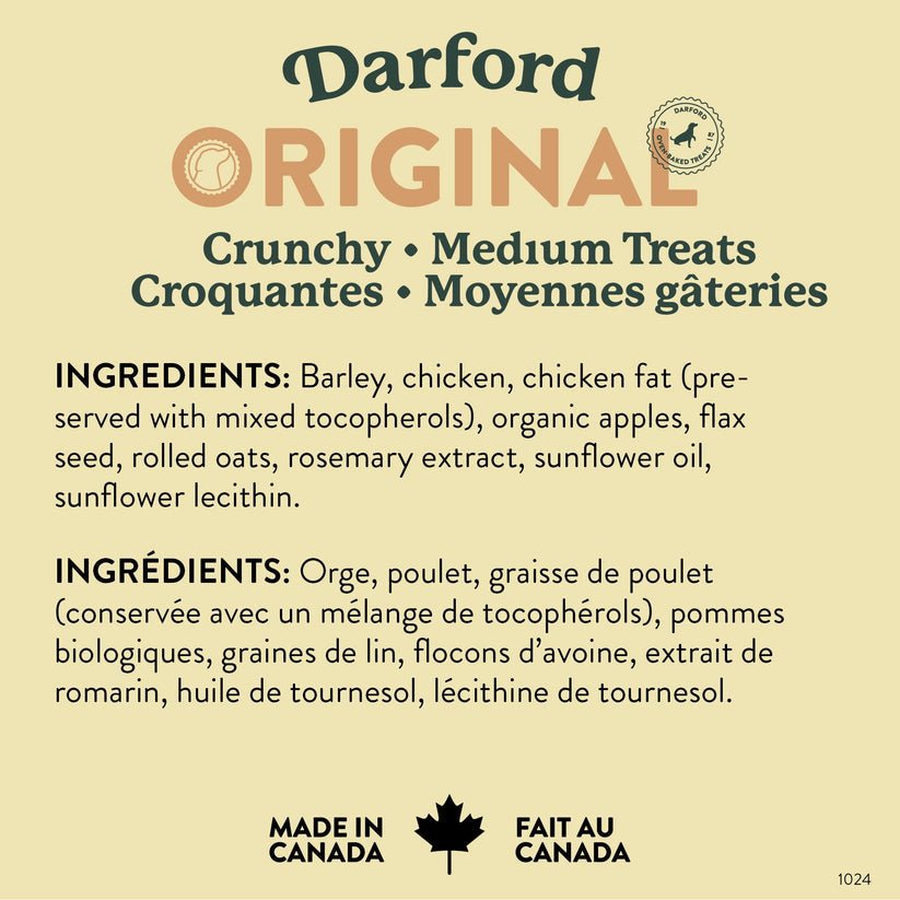 Darford original medium treats 35 oz