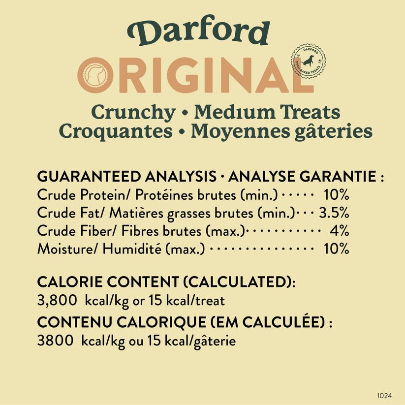 Darford original medium treats 35 oz