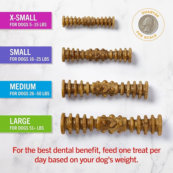 Dental delight Stella and Chewy’s 4 in 1 dental treats for dogs 17 large treats