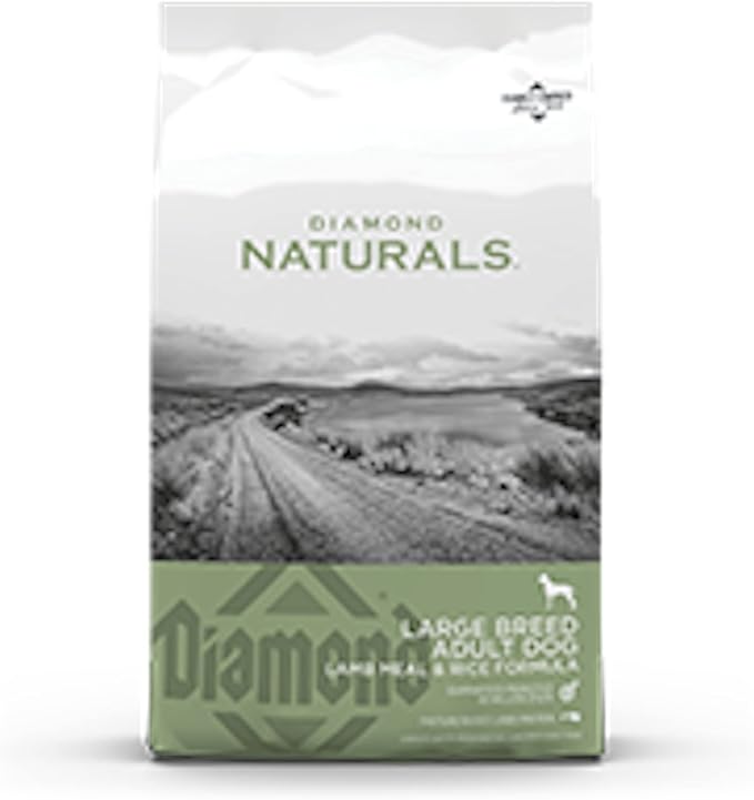 Diamond Naturals Large breed adult food lamb meal and rice formula 40lb