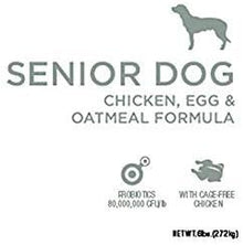 Diamond naturals senior dog chicken egg oatmeal formula kibble dry dog food 6lbs