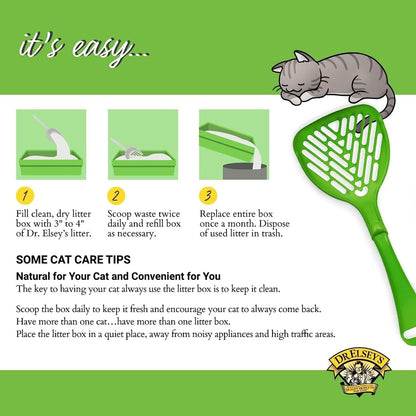 Dr. Elsey's Precious Cat Touch of Outdoors Litter Bag, 20 lb - cat litter - 000338001205
