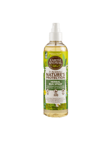 Earth animal flea tick herbal bug spray for dogs and cats 8oz flea spray bottle
