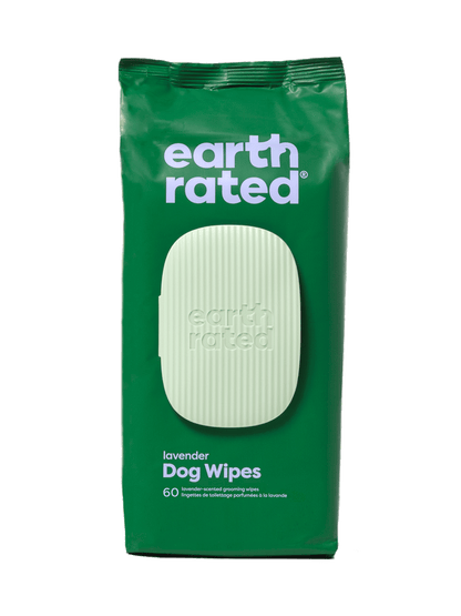 Earth rated lavender dog wipes 60ct