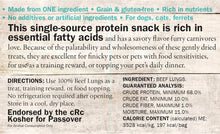 Evangers beef lungs 2oz dog treat