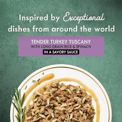Fancy feast medleys tender turkey Tuscany in savory sauce 3oz wet canned cat food