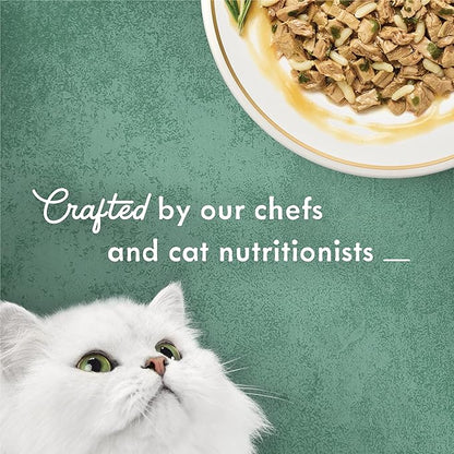 Fancy feast medleys white meat chicken Tuscany in savory sauce wet canned cat food 3oz