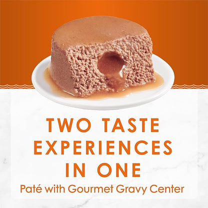 Fancy feast savory centers pate with chicken and gravy