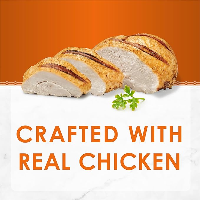 Fancy feast savory centers pate with chicken and gravy