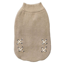 Fashion pet criss cross sweater medium